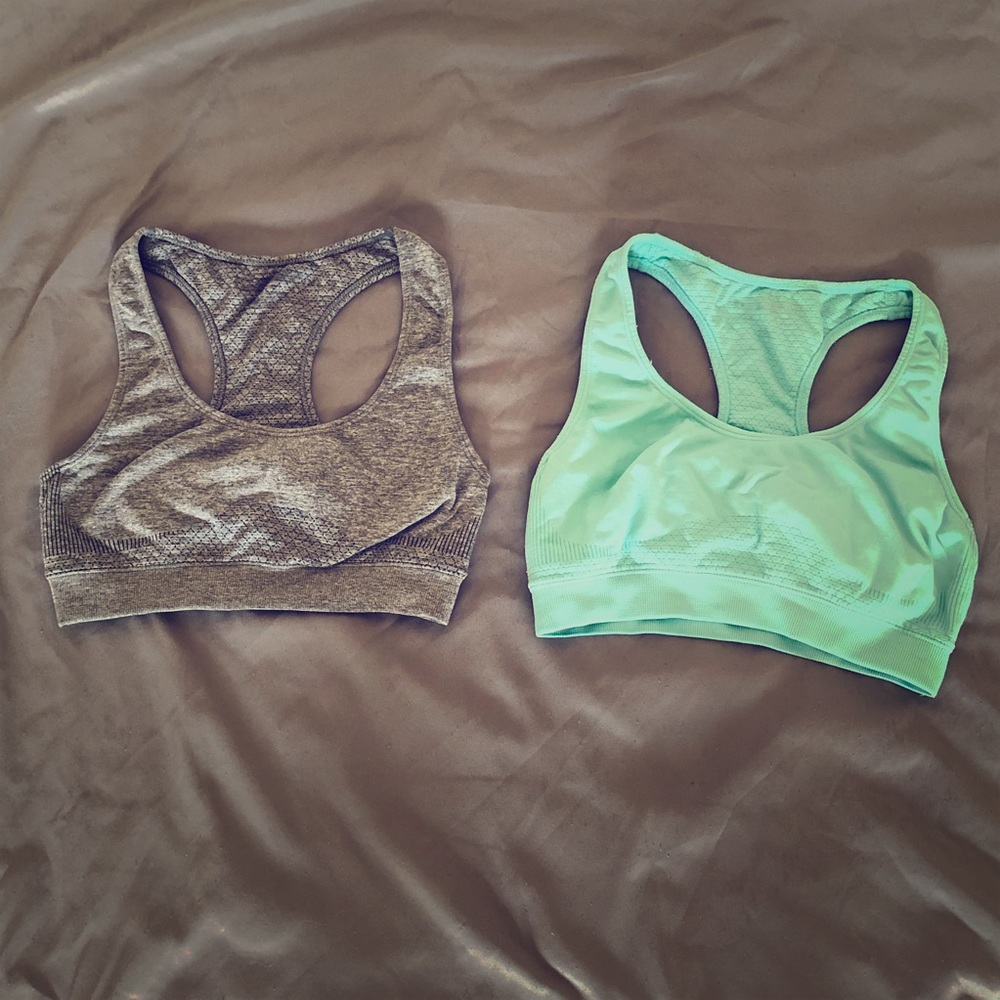 Gently worn sports bras